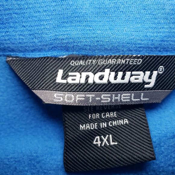 NE Patriots Jacket Mens 4XL Blue Encore Casino Landway Soft-Shell Alta 9000 NEW - Picture 4 of 14